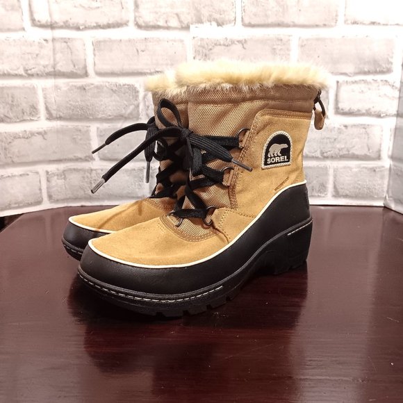 SOREL Tivoli III Women s Waterproof Insulated Suede Winter Snow Boots Size 7 Winter Rain Boots